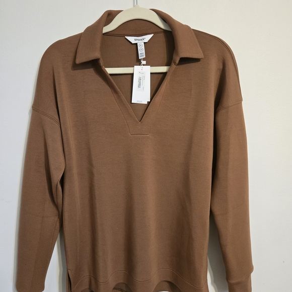 SPANX AirEssentials Polo Top - Picture 2 of 6